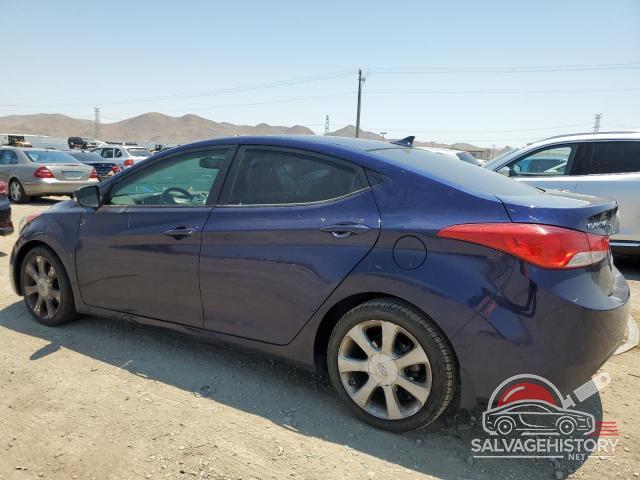 5NPDH4AE0DH228312 2013 HYUNDAI ELANTRA photo no. 2