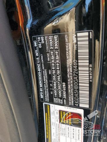 4JGDA5HB0GA726460 2016 MERCEDES-BENZ GLE-CLASS photo no. 12