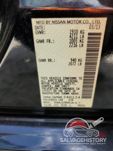 1N4AL3AP6DC240124 2013 NISSAN ALTIMA photo no. 12