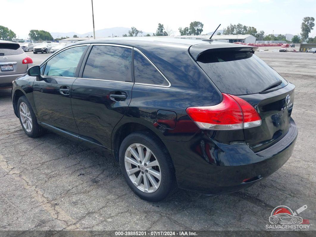 4T3ZA3BB8AU021180 2010 TOYOTA VENZA photo no. 3