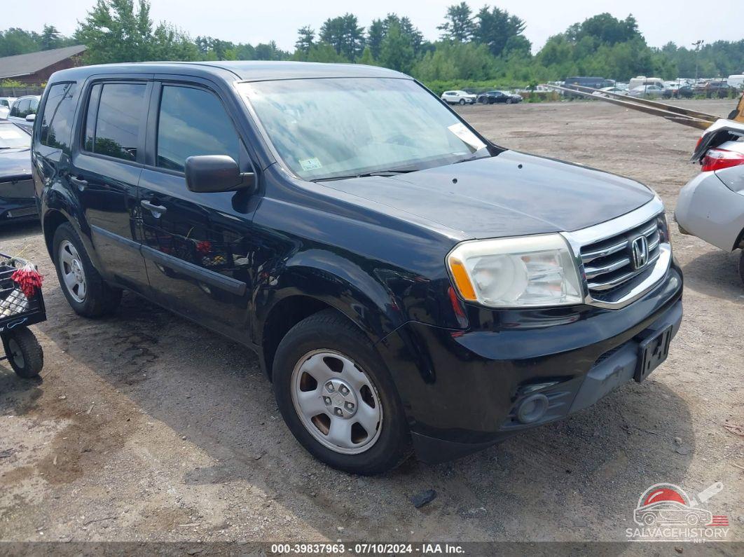 5FNYF4H23EB024428 2014 HONDA PILOT photo no. 4