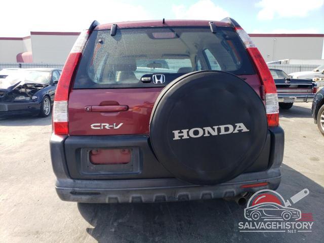 SHSRD68595U308445 2005 HONDA CRV photo no. 6