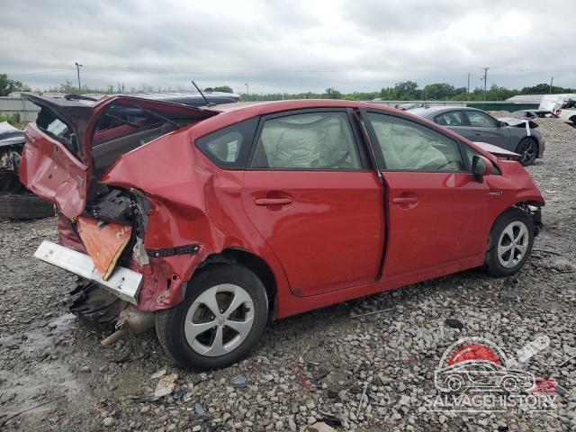 JTDKN3DU2D5675317 2013 TOYOTA PRIUS photo no. 3