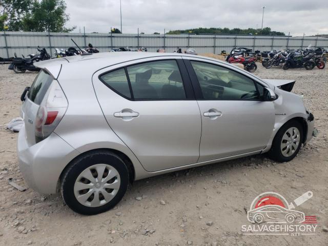JTDKDTB34C1508637 2012 TOYOTA PRIUS photo no. 3