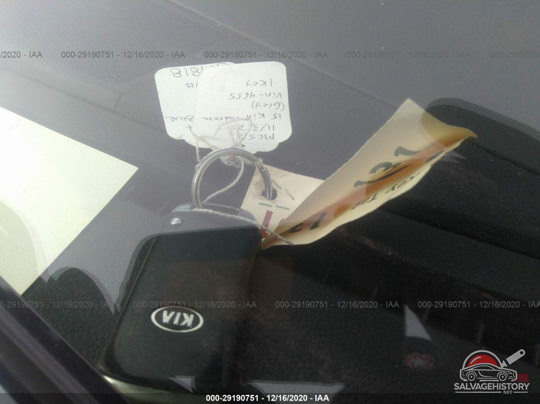 KNALN4D7XF5194655 2015 KIA CADENZA photo no. 11