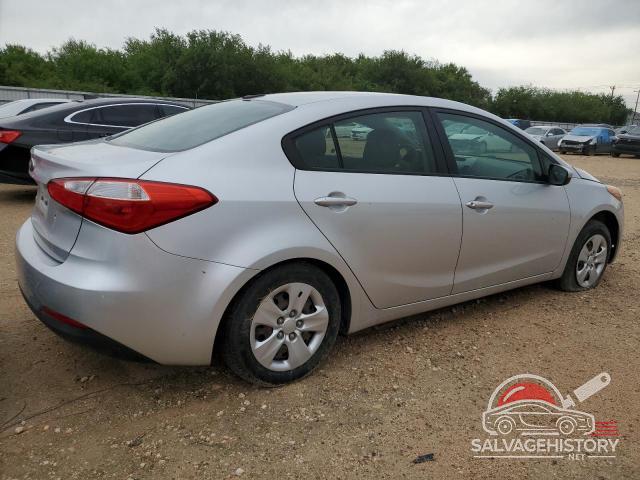KNAFK4A69E5077584 2014 KIA FORTE photo no. 3