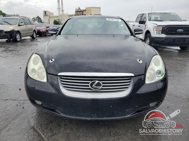 JTHFN48Y220033399 2002 LEXUS SC430 photo no. 5