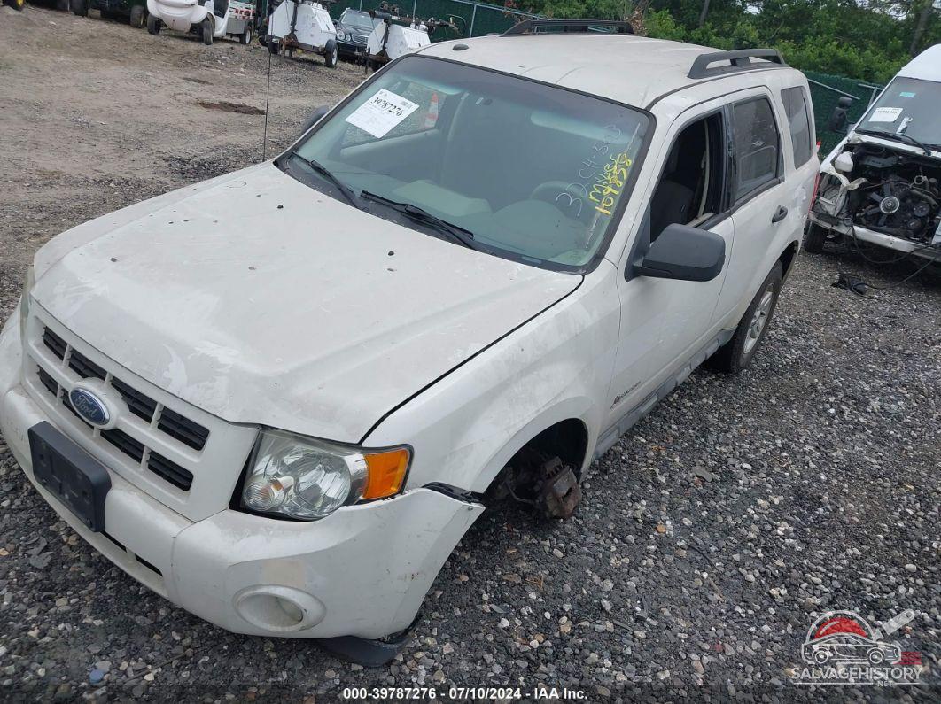 1FMCU59389KC38266 2009 FORD ESCAPE HYBRID photo no. 2