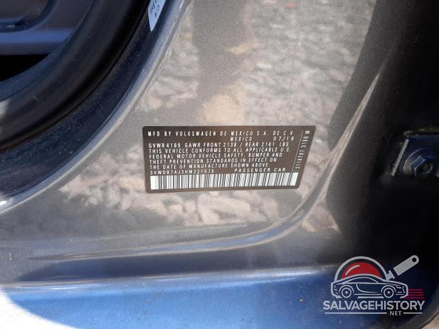 3VWDB7AJ3HM221576 2017 VOLKSWAGEN JETTA photo no. 12