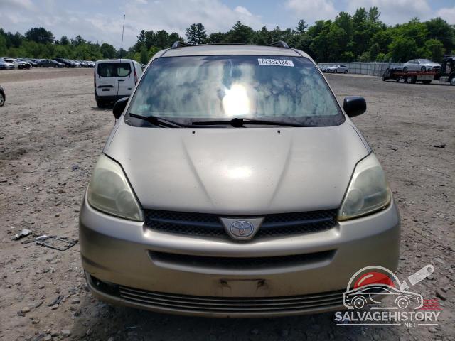 5TDZA23C64S192775 2004 TOYOTA All Models photo no. 5