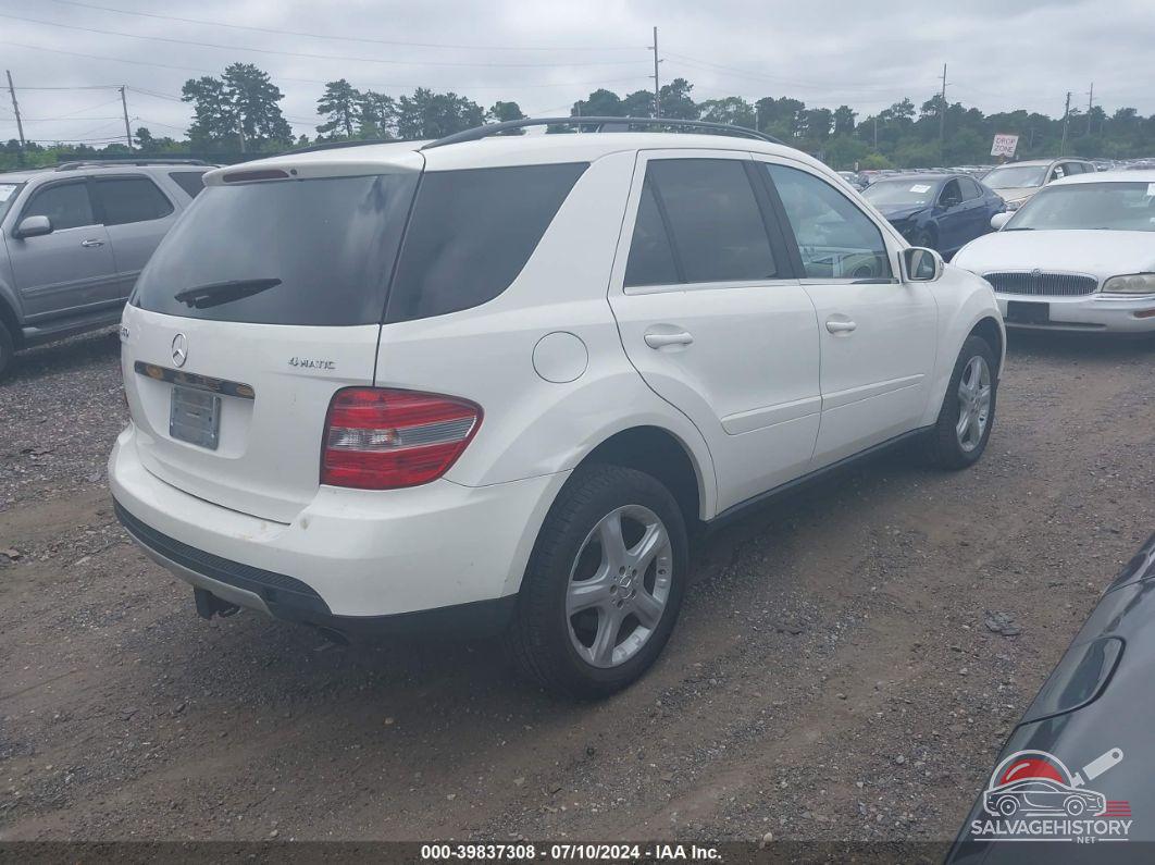 4JGBB86EX7A234926 2007 MERCEDES-BENZ ML 350 photo no. 4
