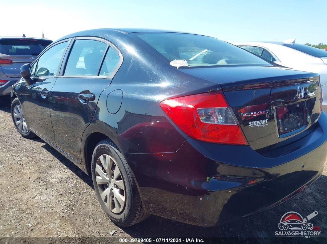 19XFB2F58CE046271 2012 HONDA CIVIC photo no. 3