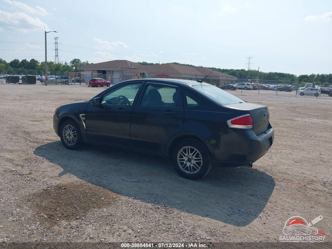 1FAHP35N48W137073 2008 FORD FOCUS photo no. 3