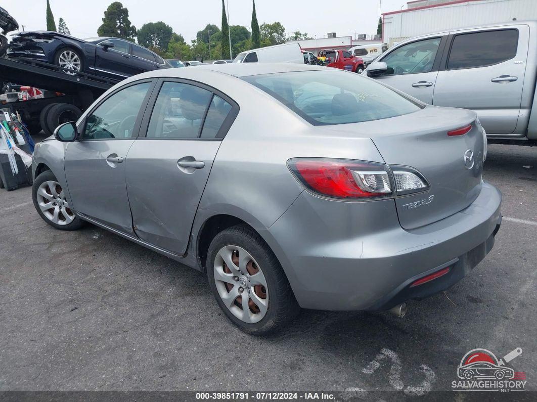 JM1BL1SG6A1107839 2010 MAZDA 3 photo no. 3