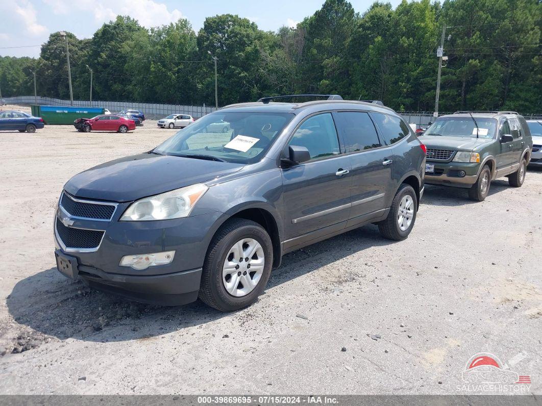 1GNER13D49S175103 2009 CHEVROLET TRAVERSE photo no. 2