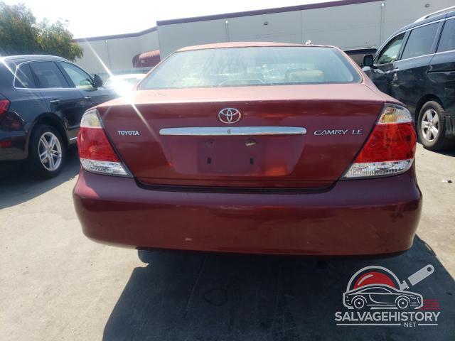 4T1BE30K95U093738 2005 TOYOTA CAMRY photo no. 6
