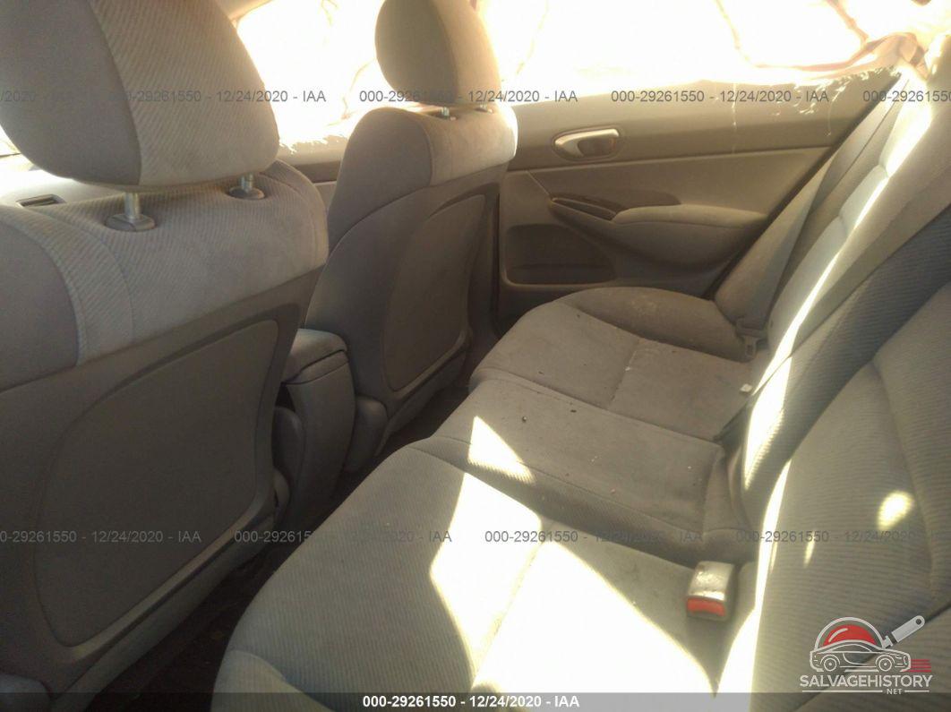 2HGFA16519H544503 2009 HONDA CIVIC SDN photo no. 8