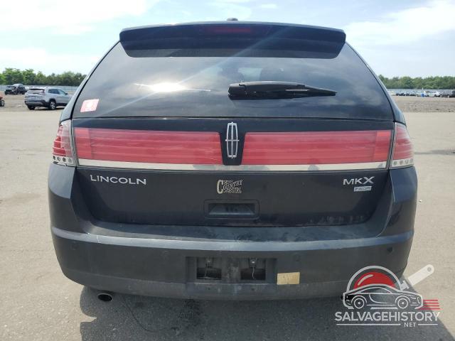 2LMDJ8JC4ABJ17991 2010 LINCOLN MKX photo no. 6