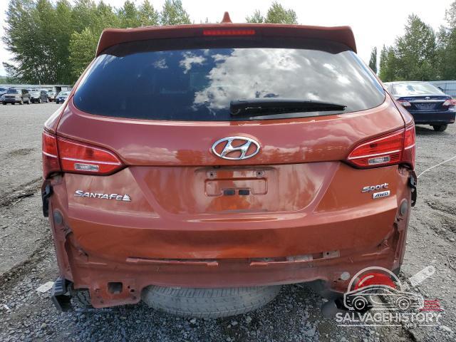 5XYZUDLB4EG187406 2014 HYUNDAI SANTA FE photo no. 6