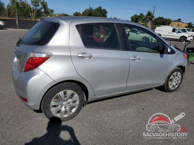 JTDKTUD3XED575556 2014 TOYOTA YARIS photo no. 3
