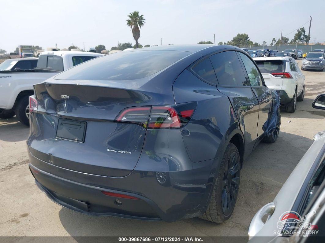 7SAYGDEE3PA051840 2023 TESLA MODEL Y photo no. 4