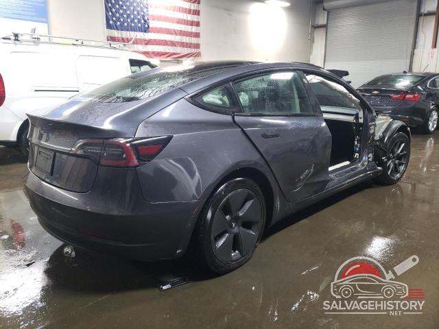 5YJ3E1EA2NF287520 2022 TESLA MODEL 3 photo no. 3
