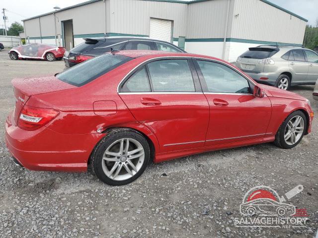 WDDGF8AB2ER323244 2014 MERCEDES-BENZ C-CLASS photo no. 3
