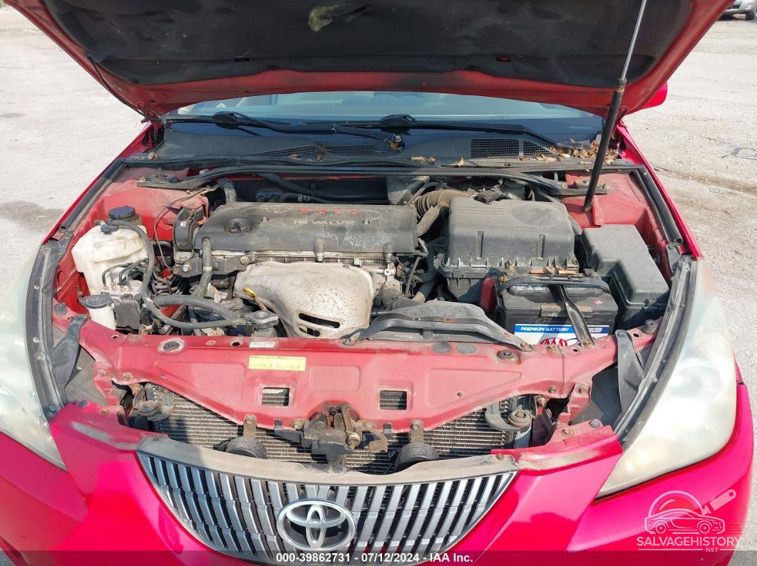 4T1CE38P34U864648 2004 TOYOTA CAMRY SOLARA photo no. 10
