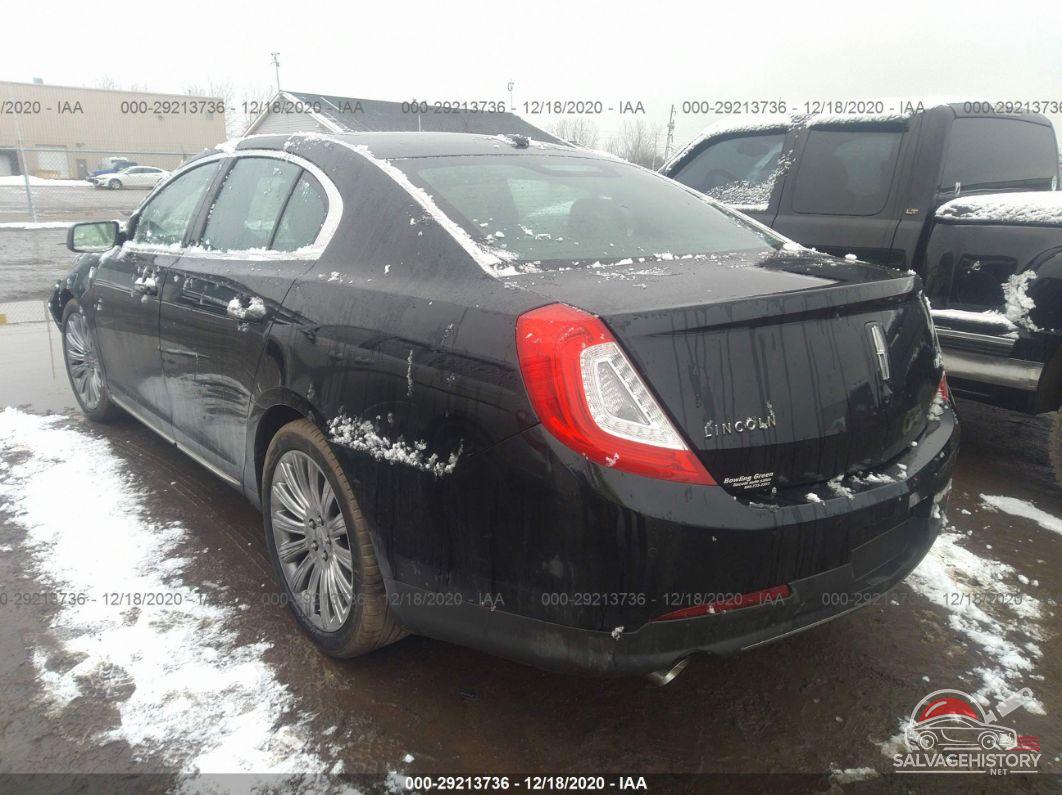 1LNHL9DK2EG601334 2014 LINCOLN MKS photo no. 3