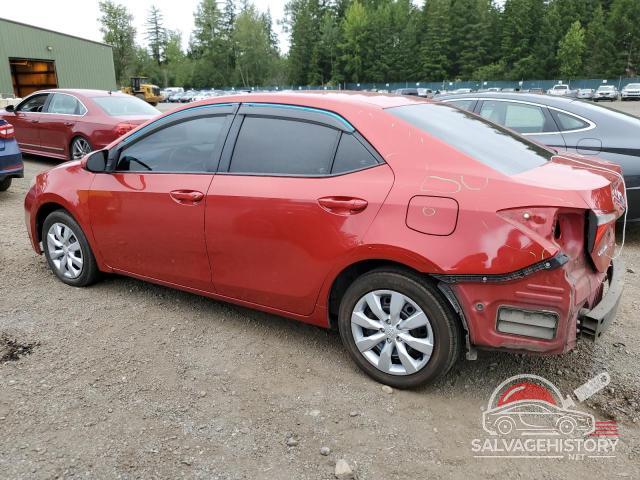 5YFBURHE3EP140378 2014 TOYOTA COROLLA photo no. 2