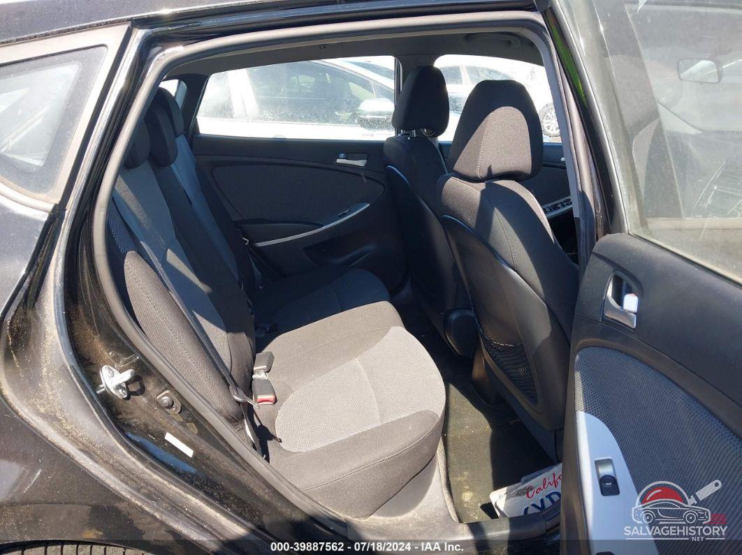KMHCT5AE2DU071206 2013 HYUNDAI ACCENT photo no. 8