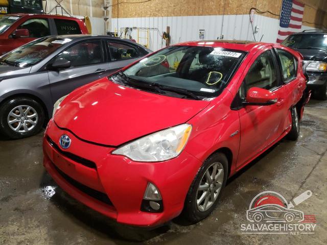 JTDKDTB38C1010425 2012 TOYOTA PRIUS photo no. 2