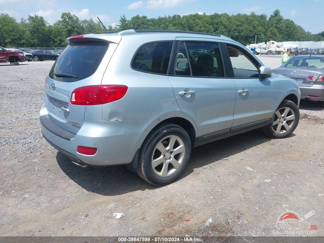 5NMSH73E78H222452 2008 HYUNDAI SANTA FE photo no. 4