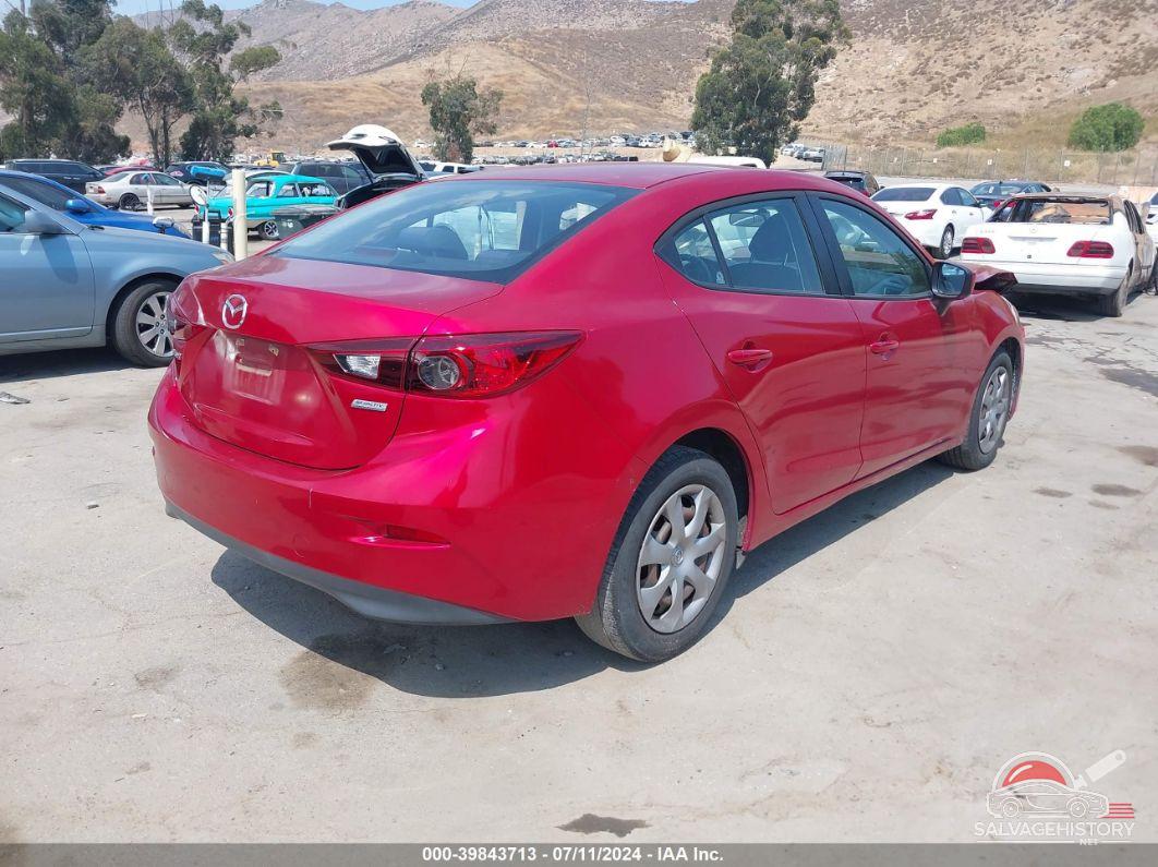 JM1BM1U76E1137911 2014 MAZDA 3 photo no. 4