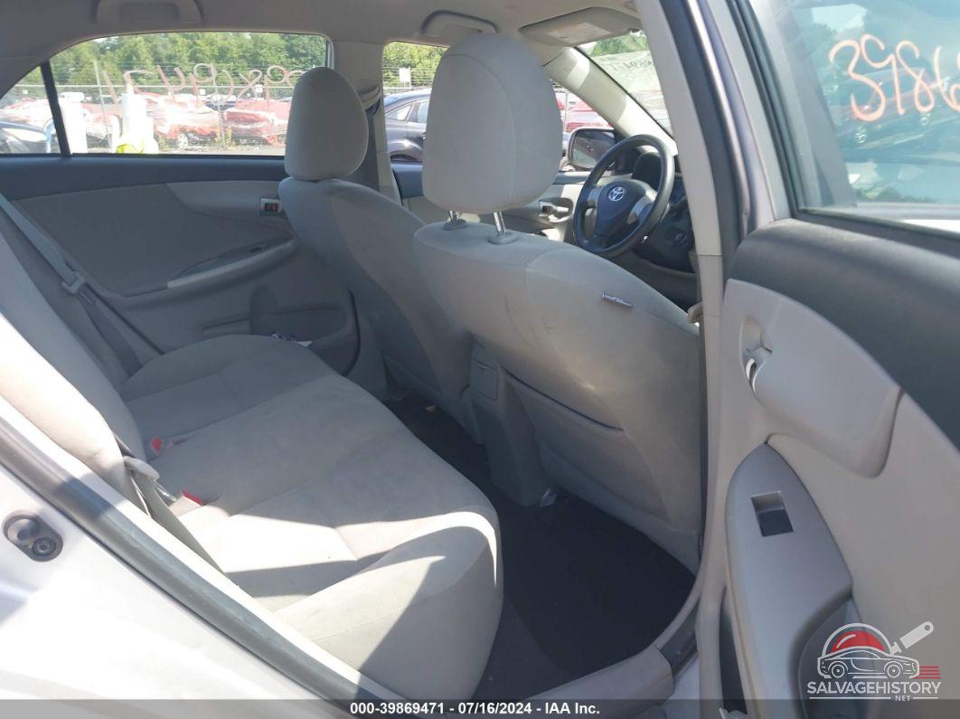 2T1BU4EE0CC863612 2012 TOYOTA COROLLA photo no. 8