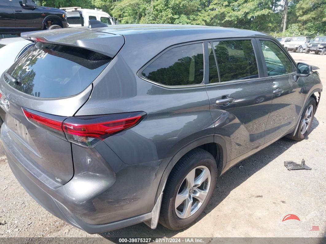 5TDKDRAH6PS501990 2023 TOYOTA HIGHLANDER photo no. 4