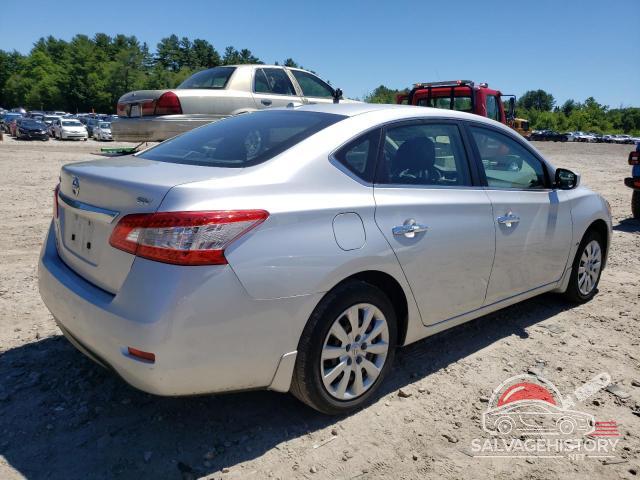 3N1AB7AP0FY243232 2015 NISSAN SENTRA photo no. 3