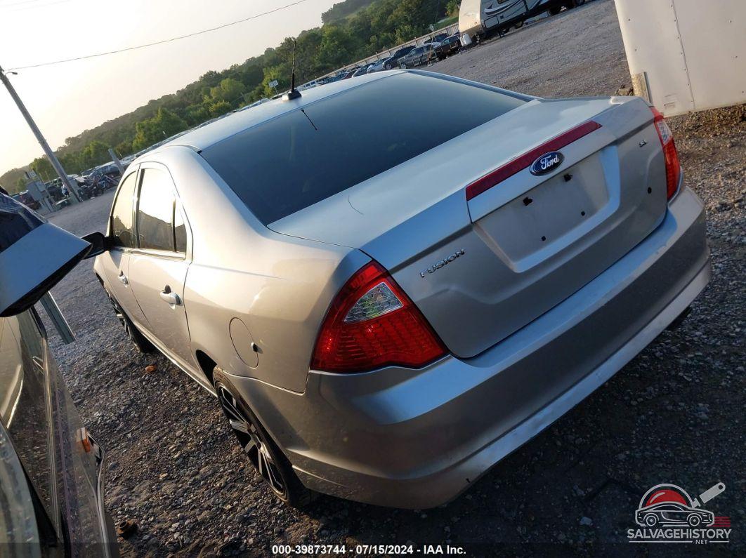 3FAHP0HAXCR401044 2012 FORD FUSION photo no. 3