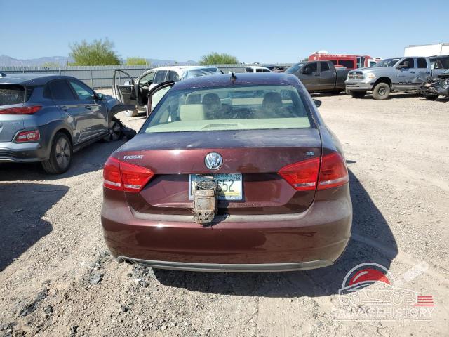 1VWBP7A36CC089756 2012 VOLKSWAGEN PASSAT photo no. 6
