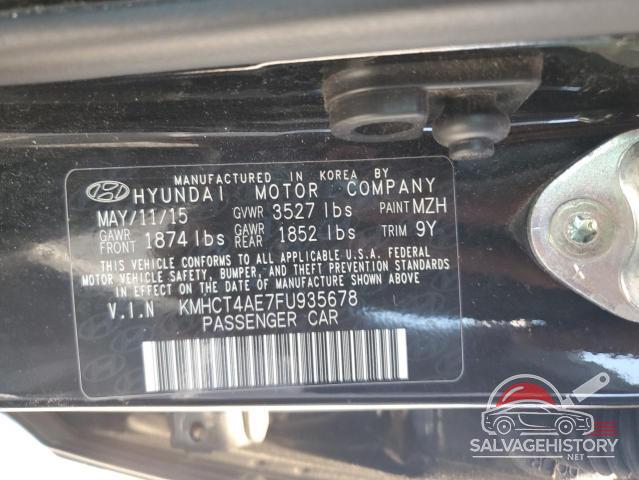 KMHCT4AE7FU935678 2015 HYUNDAI ACCENT photo no. 13