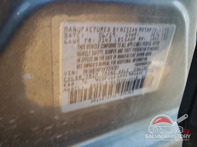 3N1AB7APXKY374761 2019 NISSAN SENTRA photo no. 12