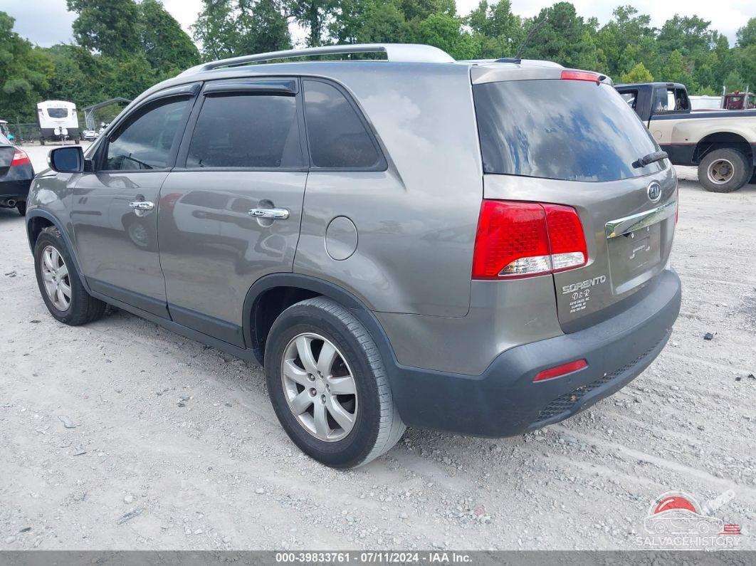 5XYKT4A69DG371409 2013 KIA SORENTO photo no. 3