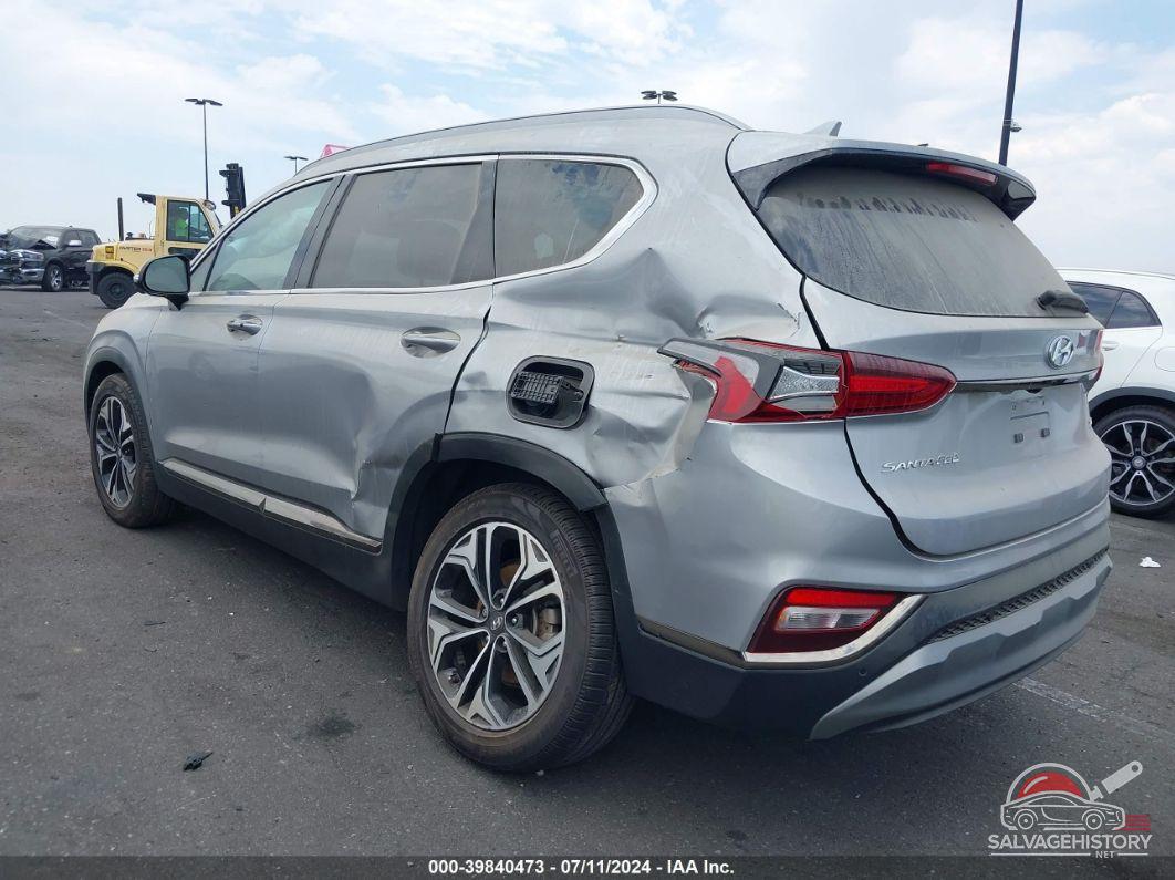 5NMS53AA3LH213130 2020 HYUNDAI SANTA FE photo no. 3