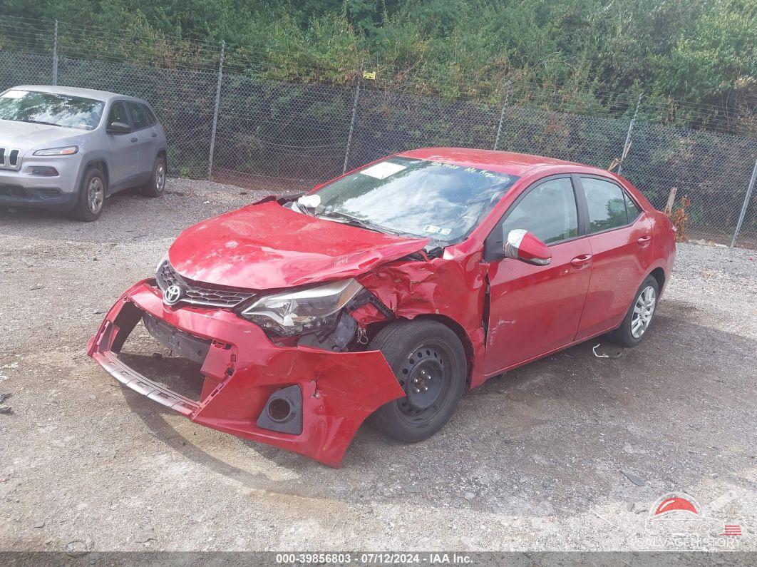 2T1BURHE8GC669523 2016 TOYOTA COROLLA photo no. 2