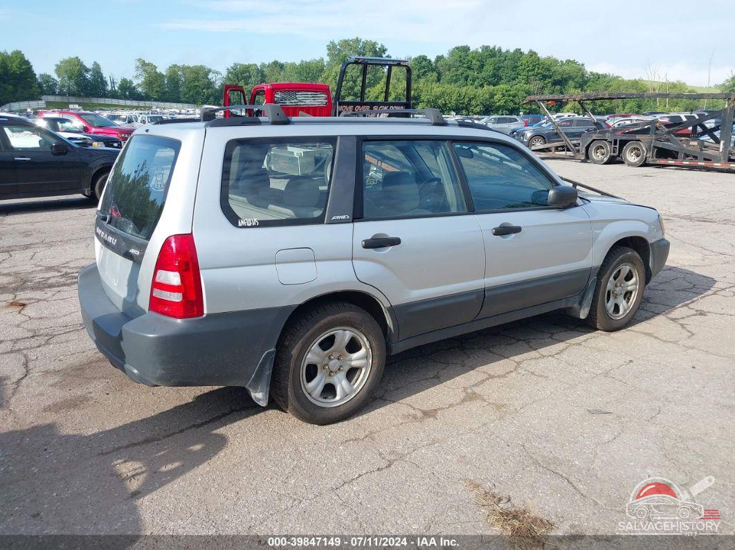JF1SG63674H745705 2004 SUBARU FORESTER photo no. 4