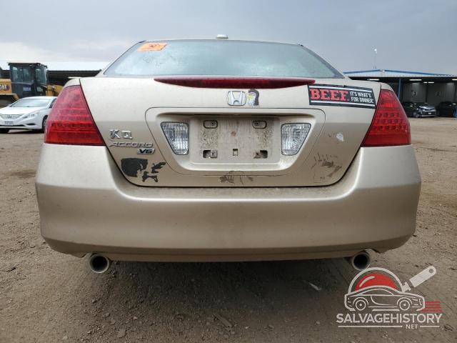 1HGCM66567A050852 2007 HONDA ACCORD photo no. 6