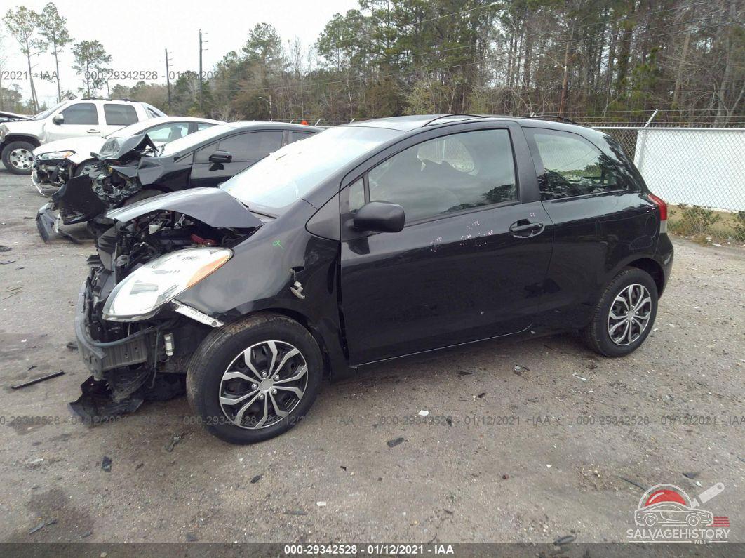 JTDJT4K31B5342587 2011 TOYOTA YARIS photo no. 2