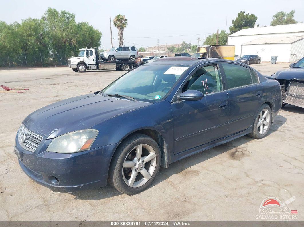 1N4BL11D35N481241 2005 NISSAN ALTIMA photo no. 2