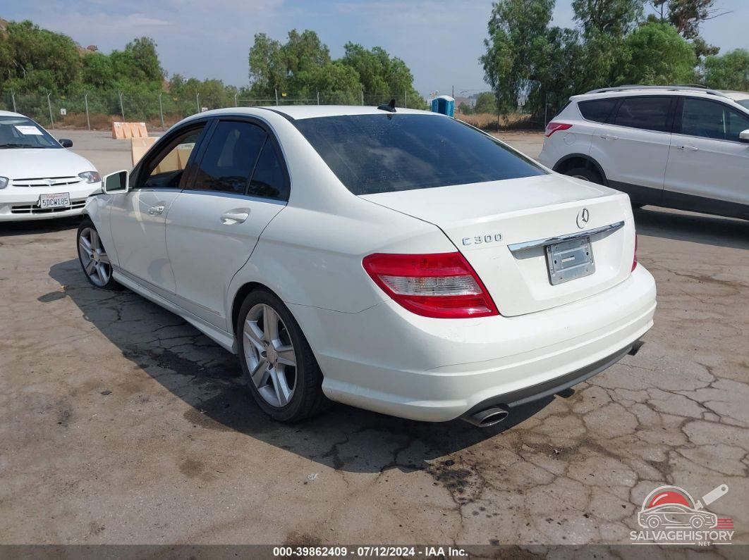 WDDGF5EB0AR113499 2010 MERCEDES-BENZ C 300 photo no. 3