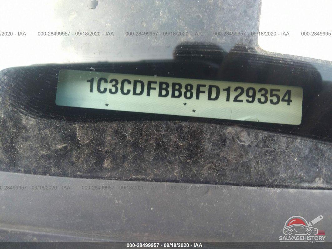 1C3CDFBB8FD129354 2015 DODGE DART photo no. 9